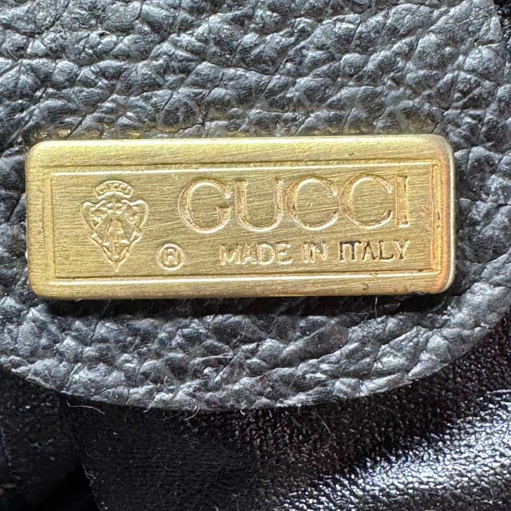 Gucci Vintage Rare Suede and Leather Backpack with COA - Picture 10 of 16